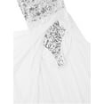 thumbnail image 7 of iEFiEL Womens Sequins Lyrical Ballet Dance Dress Leotard Flowing Fully Lined Dance Outfit, 7 of 7
