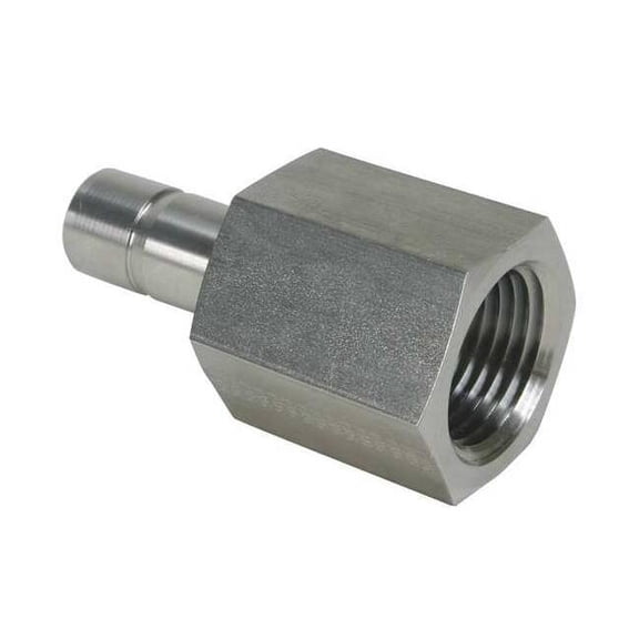Parker 3/8" Tube End x A-LOK 316 SS Female Adapter 6FA6N-316