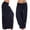 Navy, variant on Wuphunn Casual Lightweight Boho Harem Pants High Smocked Waist tie dye pants women yoga daily wear Yellow S