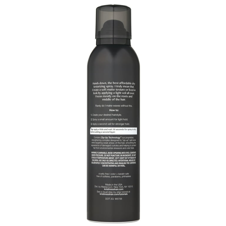 Stewart Island ondeugd Nat Kristin Ess Hair Dry Finish Working Texture Hair Spray for Volume + Texture, Light Hold Dry Texturizing Hairspray, Soft Matte Finish, 6.9oz - Walmart.com Stewart Island ondeugd Nat Kristin Ess Hair Dry Finish Working Texture Hair Spray for Volume + Texture, Light Hold Dry Texturizing Hairspray, Soft Matte Finish, 6.9oz - Walmart.com
