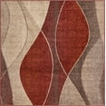 thumbnail image 3 of Unique Loom Autumn Collection Area Rug - Plantation (5' 3" Square Multi/Beige), 3 of 7