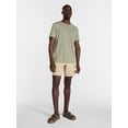 thumbnail image 2 of George Men's & Big Mens Classic Fit Striped Short Sleeve Crewneck T-Shirt, Sizes S-5XL, 2 of 5