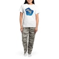 thumbnail image 4 of CafePress - Hammerhead Shark Women's Light Pajamas - Women's Short Sleeve Print T-Shirt and Pants Light Cotton Pajama Set, 4 of 7