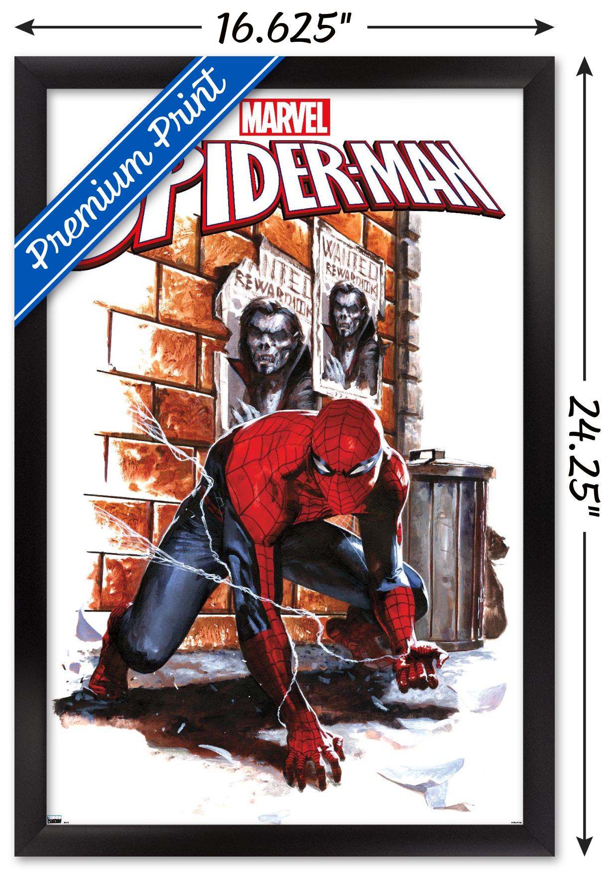 Marvel Comics - Morbius - Friendly Neighborhood Spider-Man #1 Wall Poster, 14.725" x 22.375", Framed