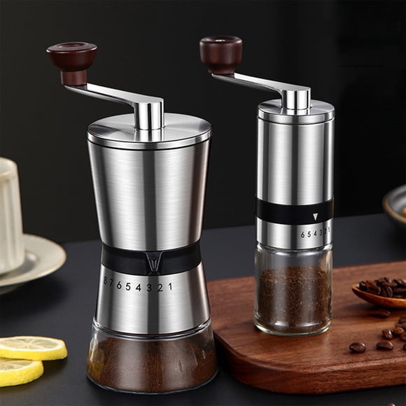 Sentmoon Coffee Bean Grinder Coffee Bean Grinder Household Small Grinder Hand Coffee Powder Grinder Portable Stainless Steel Hand Coffee Grinder