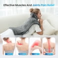 thumbnail image 6 of RENPHO Weighted Heating Pad for Neck and Shoulder, FSA HSA Eligible, 24"x33", Gray, 6 of 9