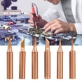thumbnail image 3 of Soldering Tip, 6pcs Solder Tip, Practical For Lower Temperature Non-magnetic Soldering Replacing Old Part, 3 of 8