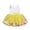 ZE-Yellow, variant on Splozh Dresses for Girls 3 6 12 18 24 Months 2T 3T 4T Toddler Baby Girls Dresses Pageant Mesh Tutu Dress Infant Wedding Baptism Tulle Dress,Yellow,6-12 Months