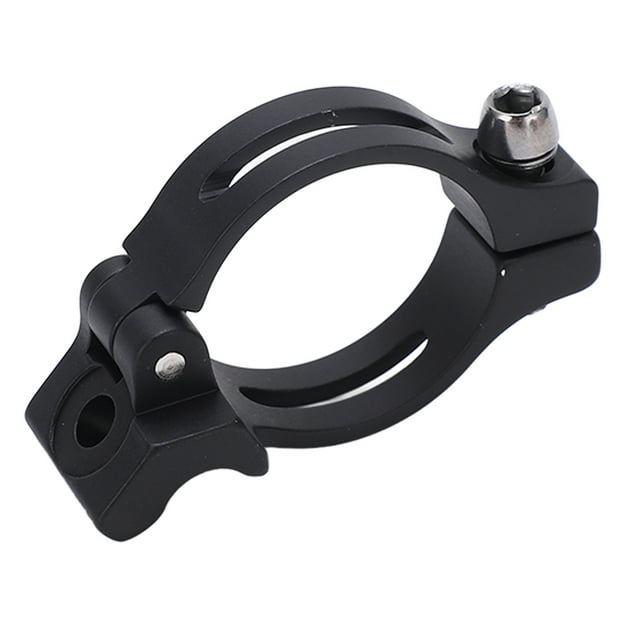 Adaptador de desviador delantero de bicicleta, anillo de abrazadera para abrazadera de aleación de aluminio para bicicleta de carretera, 31,8mm/1,25 pulgadas