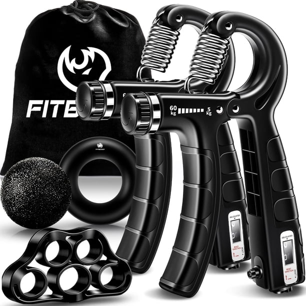 Kit de entrenamiento Hand Grip Strengener FitBeast (paquete de 5)