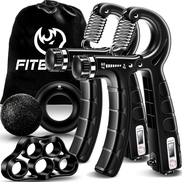 Kit de entrenamiento Hand Grip Strengener FitBeast (paquete de 5)