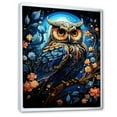 thumbnail image 2 of Designart "Enchanted Owl'S Fantasia I" Animals Owl Floater Framed Wall Decor, 2 of 5
