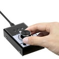 thumbnail image 2 of Perilla de control multimedia/ajustador de audio/doble 3,5 mm tipo C/perilla de volumen de metal/controlador de volumen perilla de control de volumen, 2 of 4
