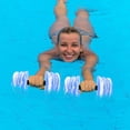 thumbnail image 5 of Aquatic Exercise Dumbbells, 2PCS Aqua Fitness Barbells, High-Density EVA-Foam Dumbbell Set, Pool Weights Dumbbells Set for Water Aerobics Weight Loss, Pool Fitness, Water Exercise, 5 of 7