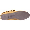 thumbnail image 4 of Minnetonka Women's Classic Fringe Hardsole, Tan, Size 8.5, 4 of 5