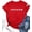 C5-Red-1, variant on 250th Anniversary Patriotic Shirts Women American Flag Shirt 4th of July Tee Tops Round Neck Short Sleeve Summer T-Shirt X-Large
