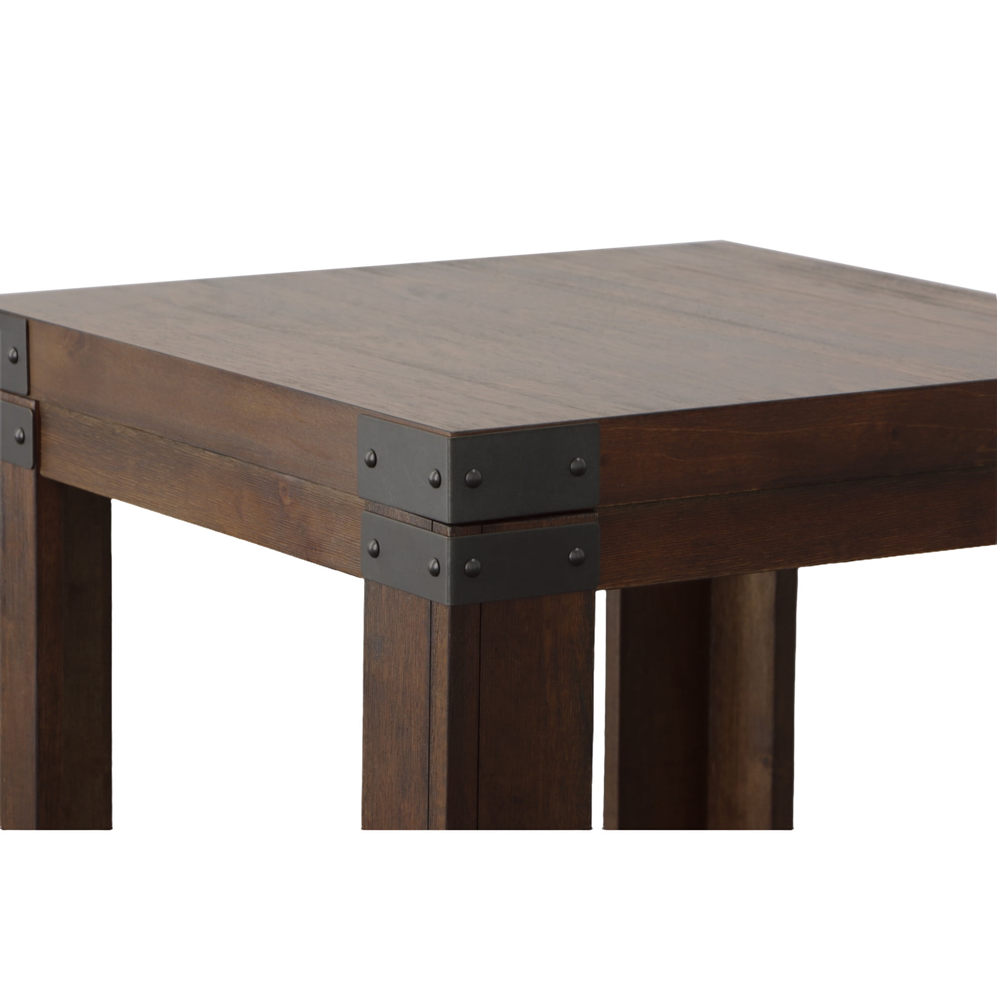 Arusha Square End Table in Medium Cherry