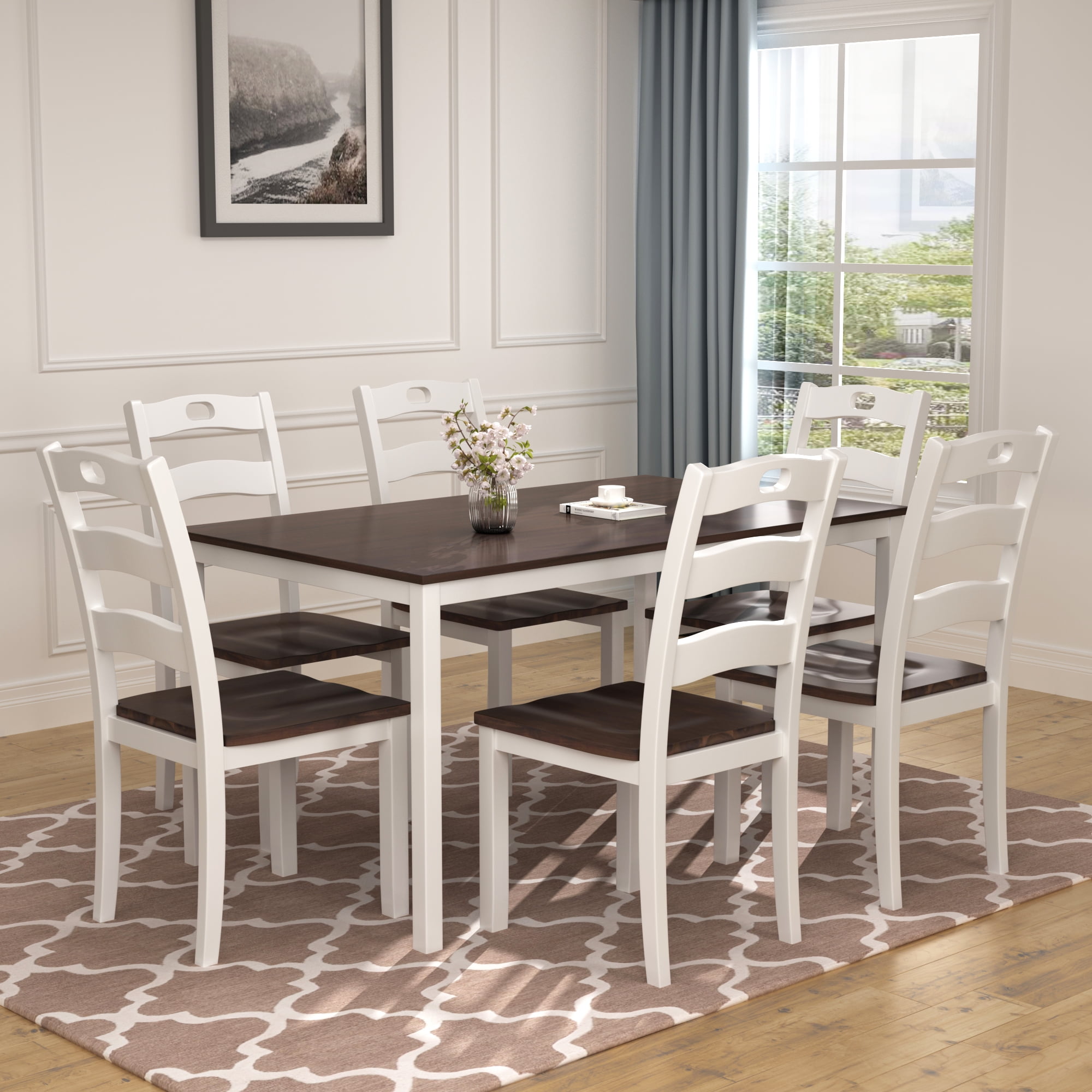 small rectangle dining table for 4