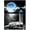 Moon, variant on Coast Lighthouse Canvas Wall Art: Blue Moon Wall Decor - Black White Decoration for Home Office, Serene Sea Poster Vintage Decorative Framed Print Ready to Hang in Living Room Bedroom 12"x15"