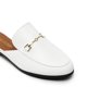 thumbnail image 3 of Mules Blancos Sin Talón con Hebilla para Mujer DREAM PAIRS Talla 8, 3 of 7