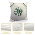 thumbnail image 4 of YINGXI Christmas Ball Pillow Covers Throw Pillowcases for Couch/Sofa/Porch(Green) 12x12in, 4 of 5