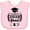 AD-Pink, variant on Inktastic Class of 2038 Grad with Diploma and Graduation Cap Boys or Girls Baby Bib