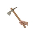 thumbnail image 5 of CRKT Woods Kangee T-Hawk Outdoor Survival Tomahawk: 1055 Carbon Steel Plain Edge Blade, Tennessee Hickory Handle, 2735, 5 of 5
