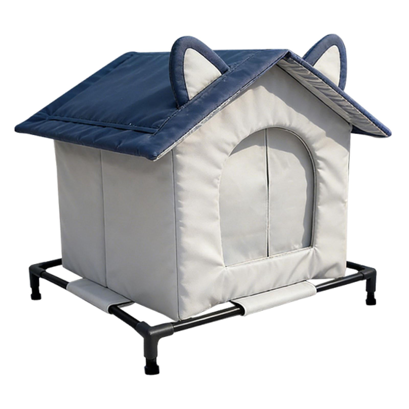 Bvdfgk Outdoor Stray Cat House Feral Cat Shelter Durability Winter Pet Supplies Premium Small