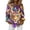 Yellow, variant on T Shirts for Women Hawaiian Shirt Street Carnival Themed Masks Graphic Tees Holiday Festival Mardi Gras Outfit