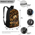 thumbnail image 5 of Uourmeti Dog Pattern Backpack for Kids, 17 Inch Durable Fabric Premium Quality School Backpack for Travel Outdoor, 5 of 6