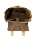 thumbnail image 4 of KAUKKO Mochila de Lona Vintage-Gran Capacidad, Mochila Multifuncional Duradera para Exteriores-MARRÓN, 21.4L, 4 of 4