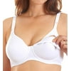 Women's Leading Lady 410 Contour Stretch Padded Underwire Nursing Bra (White 36B)