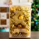 thumbnail image 2 of Paquete de 30 bolas de árbol de Navidad, colgantes navideños, 1,2 / 1,6 / 2,3 pulgadas, manualidades, plástico, chimenea, bricolaje, ventana, puerta, suministros, oro Inevent HA009414-04B, 2 of 7