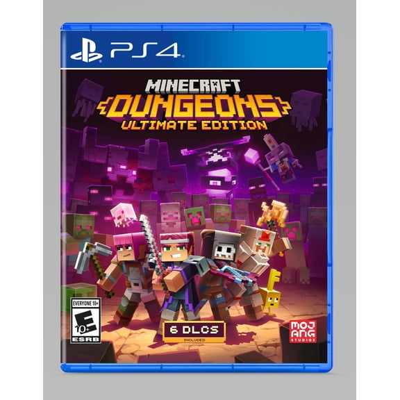 (Open Box) Minecraft Dungeons Ultimate Edition, Xbox Game Studios, PlayStation 4, 812303016738