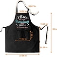 thumbnail image 3 of Apron for Men and Women with Adjustable Aprons for Cooking, Chef, Kitchen Apron，Apron with 2 Pockets,, 3 of 6