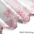 thumbnail image 3 of 72x78 Inches Watercolor Pink Floral Shower Curtain Abstract Cherry Blossoms Dreamy Flowers Petal Fabric Shower Curtains for Bathroom Decor Set Waterproof Polyester with Hooks, 3 of 6