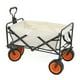 thumbnail image 3 of Carro De Camping, Carro De Camping Grueso De Gran Capacidad, Diseño Plegable Portátil Con Rueda Universal De 360 ​​grados Para Exteriores Cergrey Caqui, 3 of 8