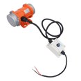thumbnail image 1 of Concrete Vibrator Motor 110V 4000RPM Electric Vibrating Motor Aluminum Alloy DC Brushless Vibration Motor with Speed Controller for Shaker Table Vibration Feeder, 1 of 7