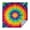 Colorful Rainbow Tie, variant on Rainbow Tie Dye Mandala Pattern Square Tablecloth,Waterproof Square Table Cover,Wipeable Spillproof Washable Table Cover for Home Kitchen Party Decor 42"X42"(107x107cm)