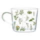 thumbnail image 2 of Vaso de vidrio impreso Bewildely 500ml para bebidas calientes, 2 of 6