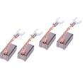 thumbnail image 3 of Carbon Brush, 4pcs Alloy Material Stable Performance Easy Installation Electric Motor Brushes  For Motor Replacement, 3 of 8