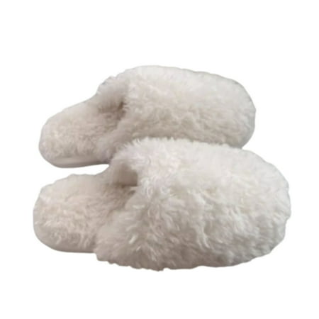 

Furry Slippers Women Men Indoor Memory Foam Slippers Indoor Outdoor Non-Slip Shoes House Shoes for Women Comfy Slippers Warm Slippers Cute House Slippers