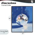thumbnail image 4 of Stupell Industries Eclectic Silver Dance Disco Ball Black Framed Giclee Art, 11 x 14, by The Prints Vibe, 4 of 8