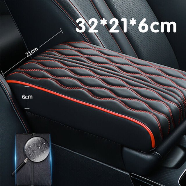 Universal Car Armrest Pad Center Console Cushion Mat Cover Car Accessories-