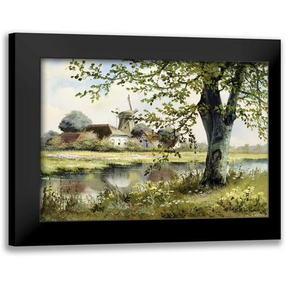 Withaar, Reint 14x11 Black Modern Framed Museum Art Print Titled - Classic tense