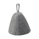 thumbnail image 4 of Gorro de ducha, gorro de baño ruso, protección anticalor para la cabeza, turbante para el cabello, toalla de secado Gris, 4 of 9
