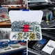 thumbnail image 5 of 112 Piezas Núcleo de Válvula de Aire Acondicionado Automotriz Kit de Herramienta Extractora Reparación para Refrigeración Accesorio de Mante, 5 of 7