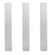 thumbnail image 1 of ColoMX 3 tiras de tablero de hierro de metal sin marco, tablero de barra de anuncios, tira de notas, barra de anuncios de metal, tablero de corcho adhesivo, tira de notas para cocina y oficina, 1 of 8