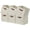 Beige, variant on DECOMOMO Fabric Storage Bin | Cube Storage Bin | Closet Organizers | Set of 6, Beige