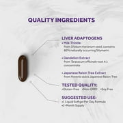 Naturalis Silymarin Milk Thistle 1300mg Enhanced with B Complex & Amino Acids | 13-in-1 | 60 Softgels
